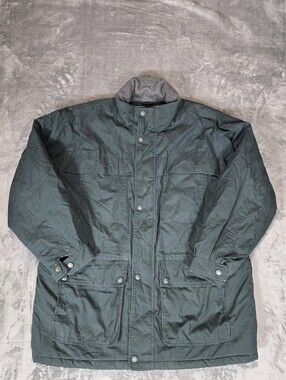 Vintage David Taylor Green Winter Jacket Size XL Snow Ski Parka